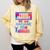 Proud Grandma Of A 2019 Graduate Senior Class Graduation Comfort Colors Sweatshirt Butter