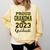 Proud Grandma Of A 2023 Graduate Graduation Comfort Colors Sweatshirt Butter