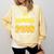 Proud Grandma Of A 2026 Senior Softball Graduation Matching Comfort Colors Sweatshirt Butter