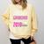 Proud GRANDMA Of A Class 2019 Senior Graduation Comfort Colors Sweatshirt Butter
