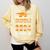 Proud Grandma Of A Class Of 2024 Matching Family Graduation Comfort Colors Sweatshirt Butter