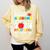 Proud Grandma Of Class Of 2024 Preschool Graduate Graduation Comfort Colors Sweatshirt Butter