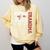 Proud Grandma Of A Class Of 2025 Senior Graduation 25 Comfort Colors Sweatshirt Butter