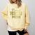 Proud HBCU Mom Graduation College Comfort Colors Sweatshirt Butter
