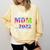 Proud Mom Of a 2022 Graduate Matching Tie Dye Graduation Comfort Colors Sweatshirt Butter