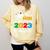 Proud Mom Of A 2023 Graduate Senior 2023 Graduation 23 Comfort Colors Sweatshirt Butter