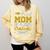Proud Mom Of A 2025 Graduate Senior Class Of 2025 Graduation Comfort Colors Sweatshirt Butter