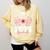 Proud Mom Of a 2025 Graduate Senior Mom Family Graduation Comfort Colors Sweatshirt Butter