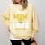 Proud Mom Of Two Class Of 2025 Graduates Twins Graduation Comfort Colors Sweatshirt Butter