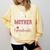 Proud Mother Of 2025 College Graduate Family Graduation Comfort Colors Sweatshirt Butter