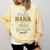Proud Nana Of a 2025 Graduate Senior Graduation Women Premium Tri-Blend Comfort Colors Sweatshirt Butter