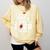 Proud Papa Of A 2026 Senior Football Graduation Dad Comfort Colors Sweatshirt Butter
