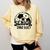 Proud Senior Dad Soccer Class Of 2027 Graduation Graduate Comfort Colors Sweatshirt Butter