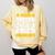 Proud Sister Of a Class Of 2025 Graduate Family Graduation Comfort Colors Sweatshirt Butter