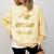Proud Sister-In-Law Of Class 2025 Graduate Senior Graduation Comfort Colors Sweatshirt Butter