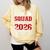 Proud Squad Of a Class Of 2026 Graduate For Graduation Comfort Colors Sweatshirt Butter