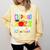 Proud Step-Dad Of 2023 Pre-K Graduate Fathers Day Graduation Comfort Colors Sweatshirt Butter