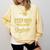 Proud Step Mom Of A Class Of 2025 Graduate Senior Graduation Comfort Colors Sweatshirt Butter