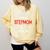 Proud Stepmom Of a 2019 Senior Graduation Family Comfort Colors Sweatshirt Butter