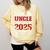 Proud Uncle Of a Class Of 2025 Graduate For Graduation Comfort Colors Sweatshirt Butter