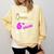 Queen 6th Grade Graduation For Girls Comfort Colors Sweatshirt Butter
