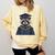Raccoon Graduation Comfort Colors Sweatshirt Butter