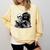 READING IN PEACE RIP Introvert Skeleton Read Book Meme Comfort Colors Sweatshirt Butter