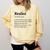 Realist Definition For Introverts Honest Personality Comfort Colors Sweatshirt Butter