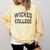 Retro Anti Social WICKED COLLEGE Introvert Stay Away From Me Comfort Colors Sweatshirt Butter