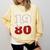 Reunion 1980 Class Of 1980 Reunion 80 Graduation 1980 Comfort Colors Sweatshirt Butter