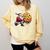 Santa Holding Cookie Xmas Baker Introvert Christmas Comfort Colors Sweatshirt Butter