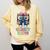 Sarcastic Little MISS SMARTY PANTS Graduation Alumni Game On Comfort Colors Sweatshirt Butter