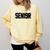 SEN19R Senior 2019 High School Graduation Party T-Shirt Comfort Colors Sweatshirt Butter