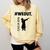 Senior 2019 Grad College High School Graduation Comfort Colors Sweatshirt Butter