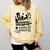 Senior 2021 Graduate 12th Grade Quarantine Senior Graduation Comfort Colors Sweatshirt Butter