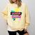 Senior 2022 Graduation Class Of 2022 Retro 90's Graduation Comfort Colors Sweatshirt Butter