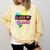 Senior 2023 Graduation Class Of 2023 Retro 90's Graduation Comfort Colors Sweatshirt Butter