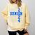 Senior 2024 Graphic Class Of 2024 Graduation Graphic Comfort Colors Sweatshirt Butter