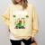 Senior 2025 Graduation Caterpillar For Kids Cute Coquette Comfort Colors Sweatshirt Butter