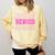 Senior 2026 Class Of 2026 Boys Girls Matching Graduation Comfort Colors Sweatshirt Butter