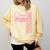 Senior 2026 Class Of 2026 Coquette Bow Graduation 2026 Comfort Colors Sweatshirt Butter