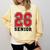 Senior 2026 Class Of 2026 School Graduation 2026 Merch Comfort Colors Sweatshirt Butter