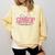 Senior 2026 Coquette Pink Bow Graduation 2026 Class Of 2026 Comfort Colors Sweatshirt Butter