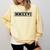 Senior 2026 MMXXVI Graduate Class Of 2026 Graduation Comfort Colors Sweatshirt Butter