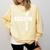 Senior 2026 Soccer Player Class Of 2026 Senior Graduation Comfort Colors Sweatshirt Butter
