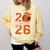 Senior Basketball Class Of 2026 Crew Basketball Graduation Comfort Colors Sweatshirt Butter