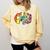 Senior Class Of 2019 Boho Tie Dye Graduation Comfort Colors Sweatshirt Butter