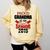 Senior Class Of 2019 Tshirt Graduation Awesome Grandma Comfort Colors Sweatshirt Butter
