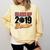 Senior Class Of 2019 Tshirt Graduation Students Hockey Comfort Colors Sweatshirt Butter