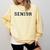 SENIOR CLASS OF 2019 HIGH SCHOOL COLLEGE GRADUATION T-SHIRT Comfort Colors Sweatshirt Butter